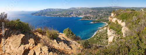La Ciotat route de Cretes France Panorama