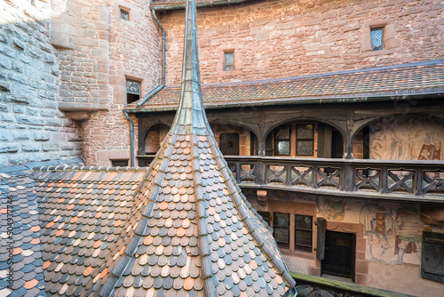 Chateau du Haut-Koenigsbourg, Alsace, France
