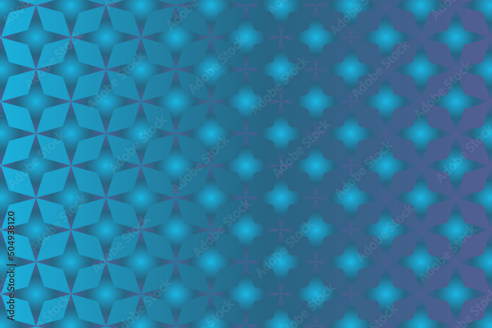 Fototapeta premium abstract geometric vector background with blue gradient