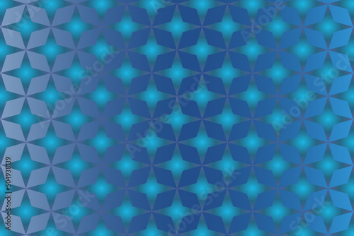 Fototapeta Naklejka Na Ścianę i Meble -  abstract geometric vector background with blue gradient
