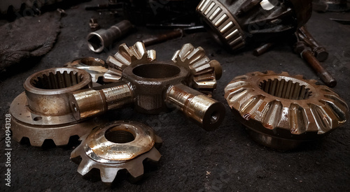 crown gear different parts