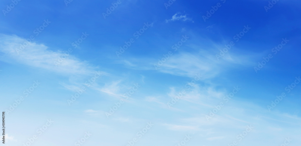 The sky is blue with clouds, beautiful by nature. The sky is blue with clouds, beautiful by nature.