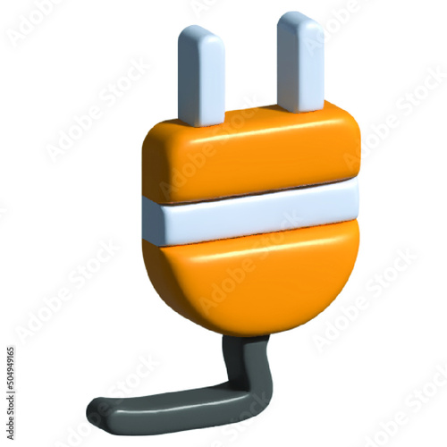 electrical outlet isolated on white background