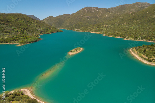 lake in the mountains