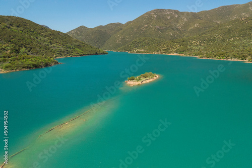 lake in the mountains