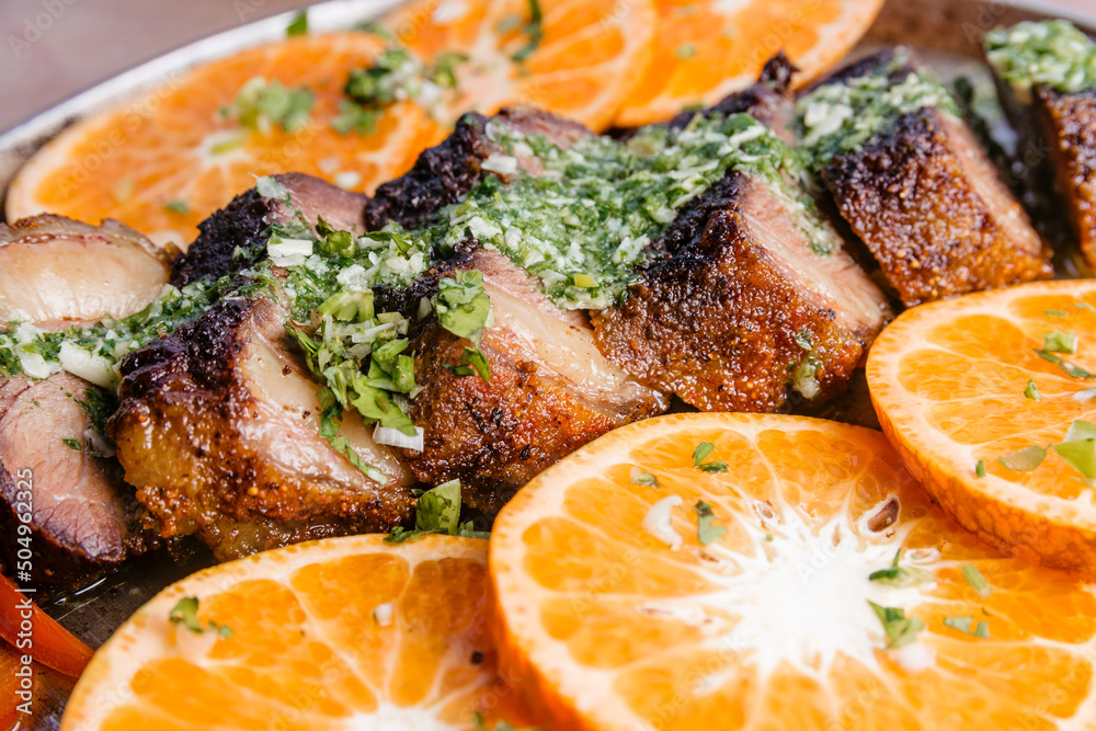 delicious meat prepared and ready to eat delicious meat prepared and ready to eat