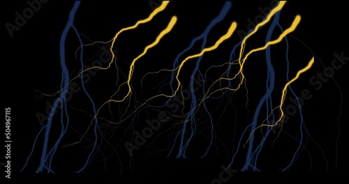 lightning in the night © Jeewat