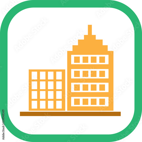 Building icon sign symbol design