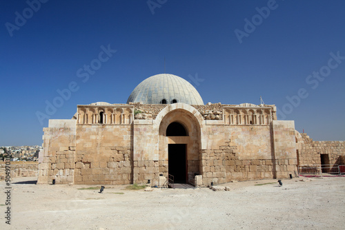 Umayyad palace at Amman Citadel, Amman, Jordan photo