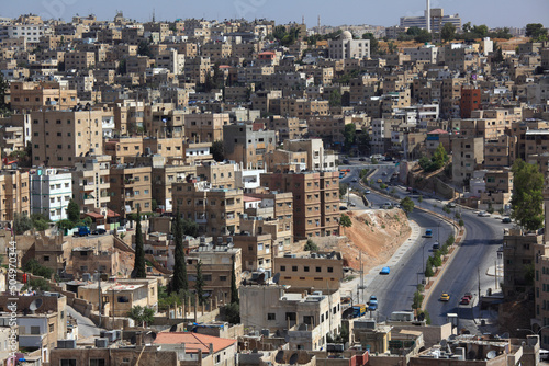 Cityscape of Amman  Jordan