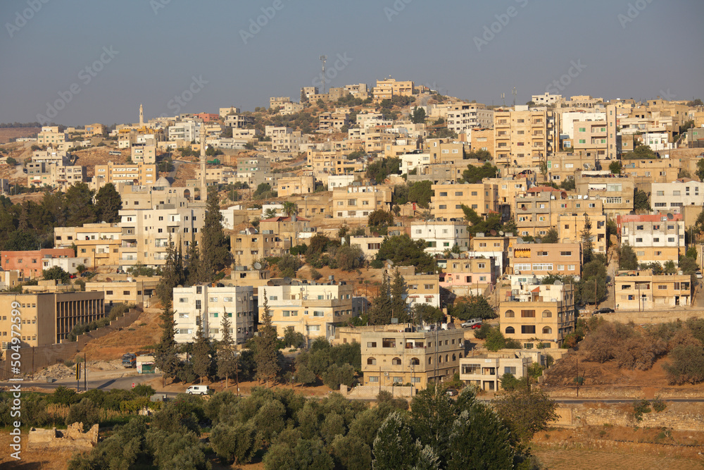 Cityscape of Jerash, Jordan