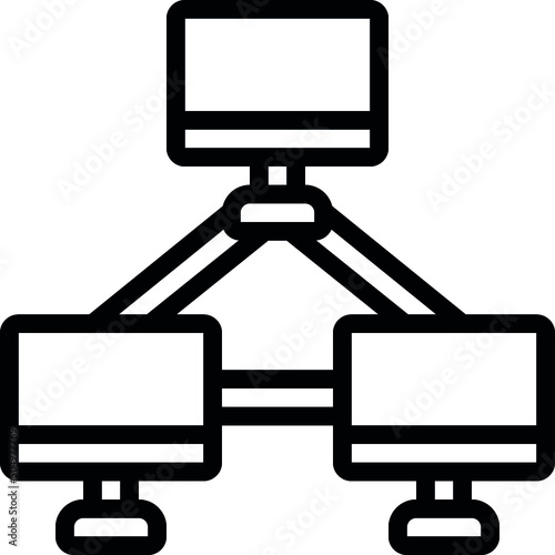 Cluster Computing Icon