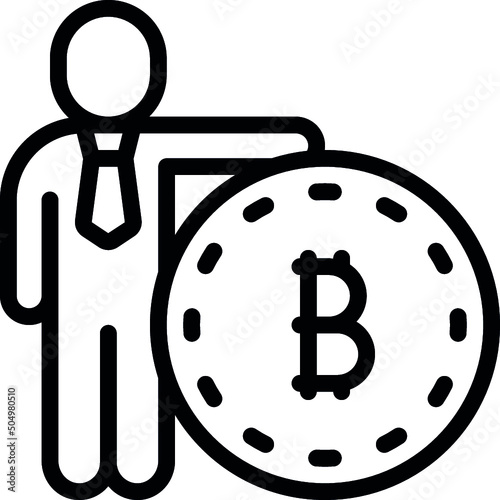 Bitcoin Owner Icon