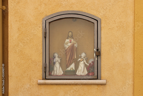 outdoor altar in agrigento in sicily (italy)  © frdric