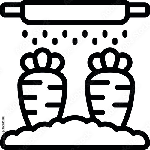 Water Carrots Icon