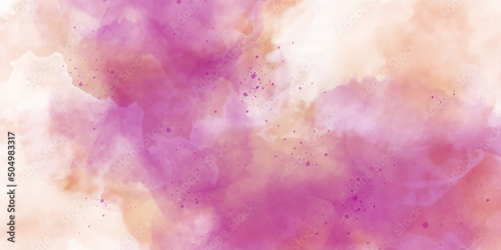 Fototapeta premium Modern colorful grunge of stylist smooth paper texture background. Abstract watercolor colorful painting background. Colorful gradient ink colors wet effect hand drawn canvas background