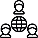 Internet Workers Icon