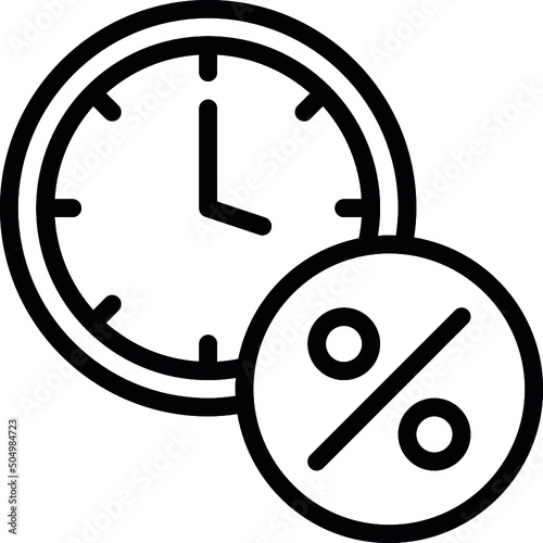 Hourly Rates Icon