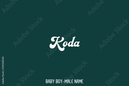 Popular Name of Male 