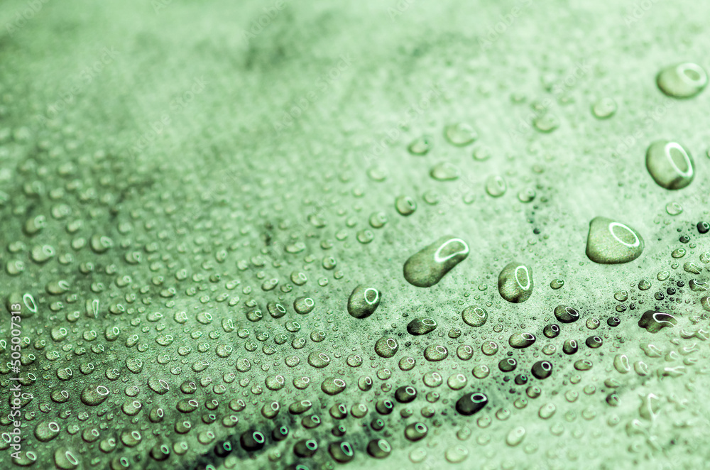 Water drops on an abstract surface. Wallpaper
