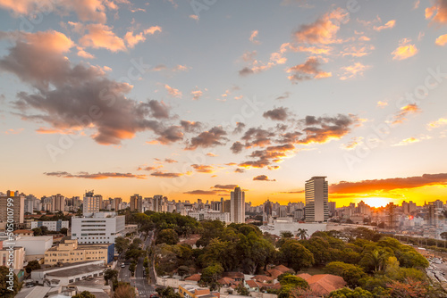 View of Belo Horizonte City. Belo Horizonte, Minas Gerais, Brazil.