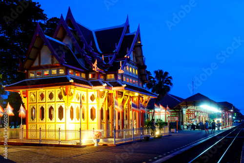 Hua Hin railway station photo