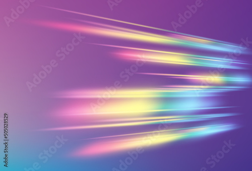 Prism, prism texture. Crystal rainbow lights. photo