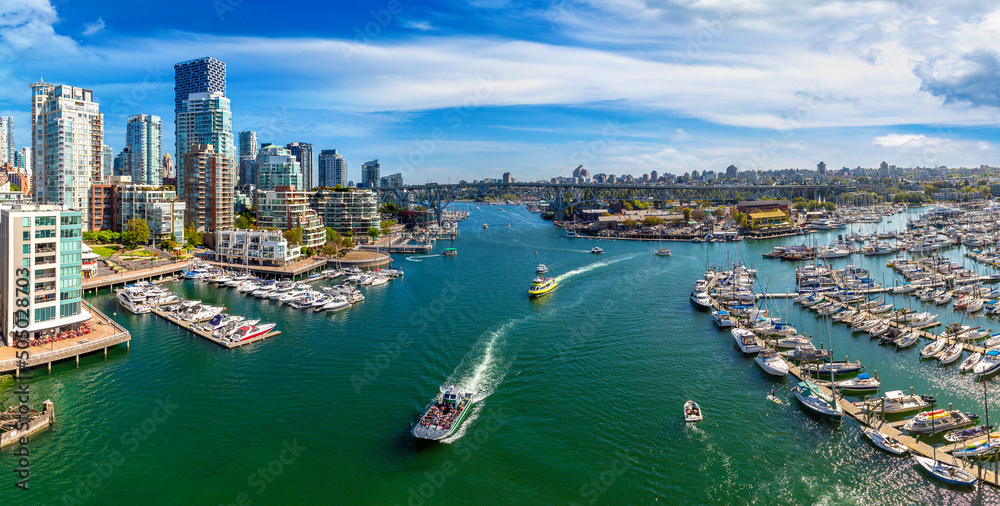 False creek in Vancouver, Canada