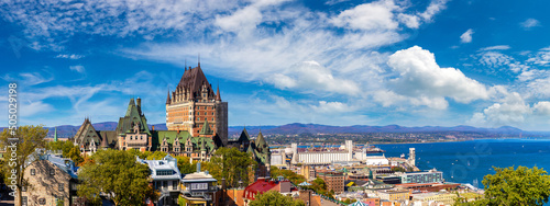 Frontenac Castle in Quebec City photo