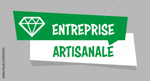 Logo entreprise artisanale.