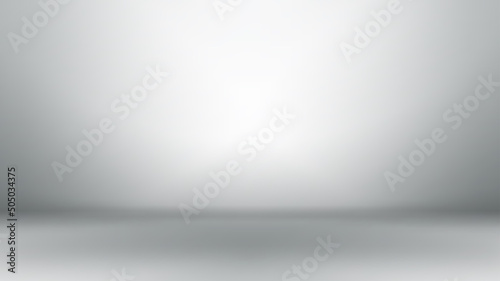 light room with blurry grey background for show product on stage to advertise. Vector wallpaper.
