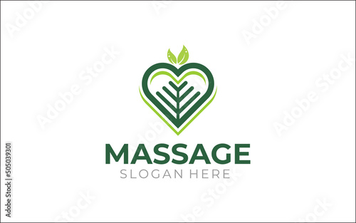 Illustration graphic vector for massage therapy, health care logo design template
