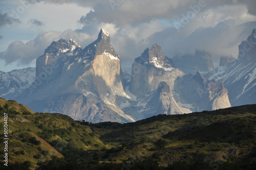 Cuernos del Paine, Patagonia Chile photo