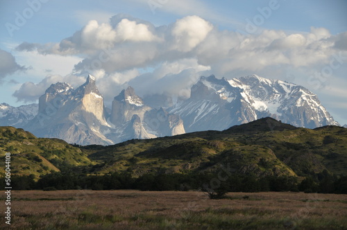 Cuernos del Paine, Patagonia Chile photo