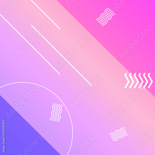 simple pink abstract backgound illustration minimal design