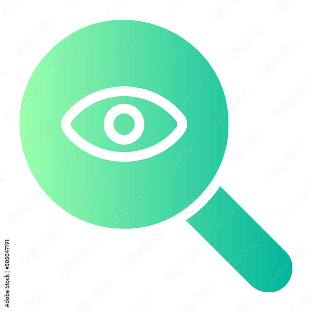 magnifying glass gradient icon magnifying glass gradient icon