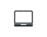 Laptop icon. computer icon vector