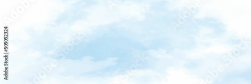 Clouds in the blue sky. The summer sky is colorful clearing day and beautiful nature in the morning. for backdrop decorative and wallpaper design. The perfect sky background.