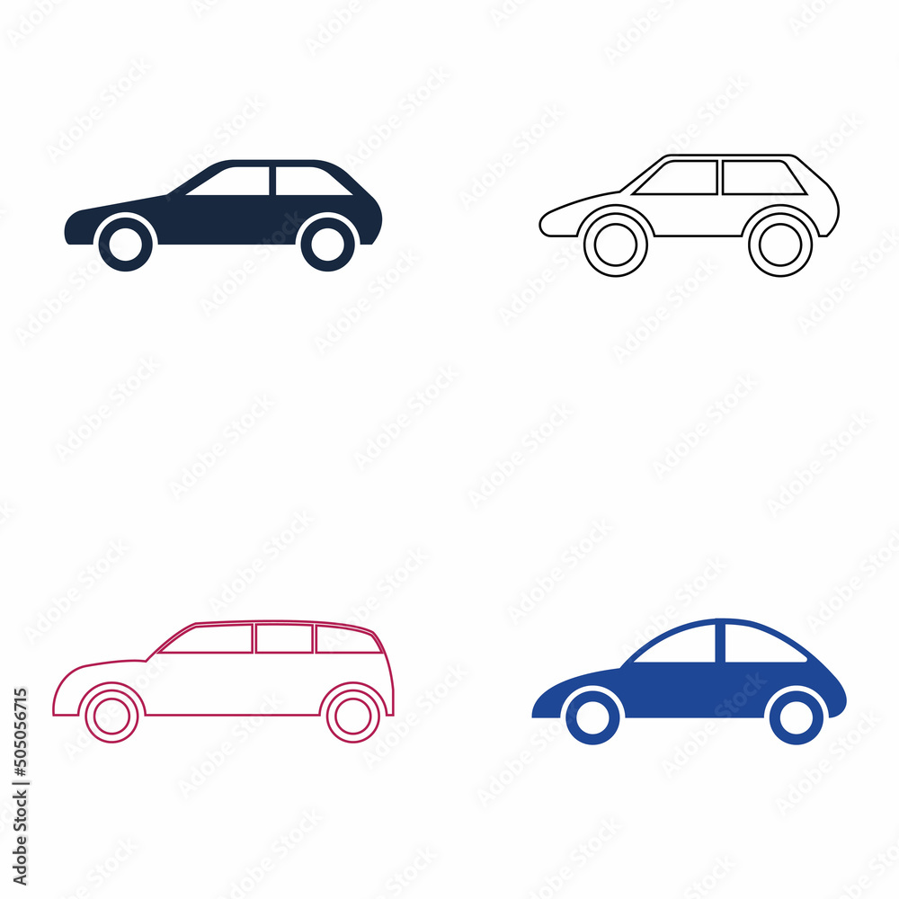 Car vector illustration icon design Car vector illustration icon design