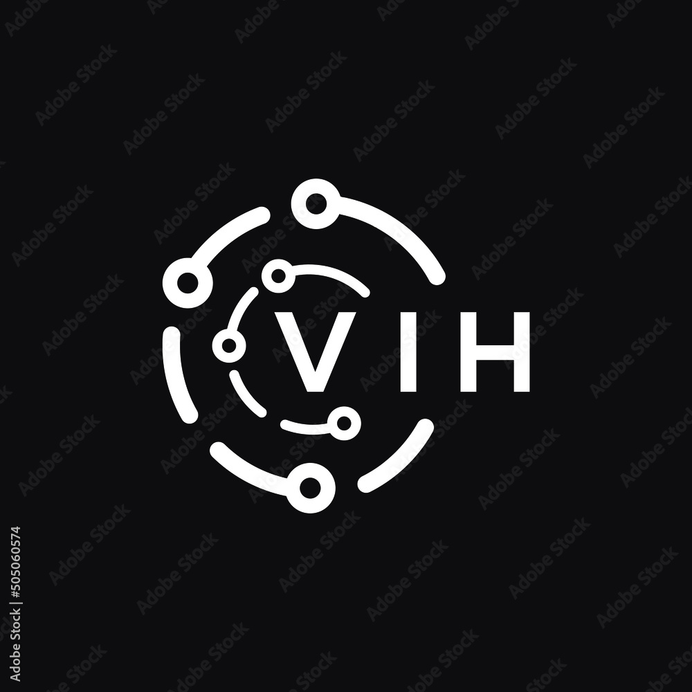 VIH technology letter logo design on black background. VIH creative initials technology letter logo concept. VIH technology letter design.
VIH technology letter logo design on black background. VIH creative initials technology letter logo concept. VIH technology letter design.