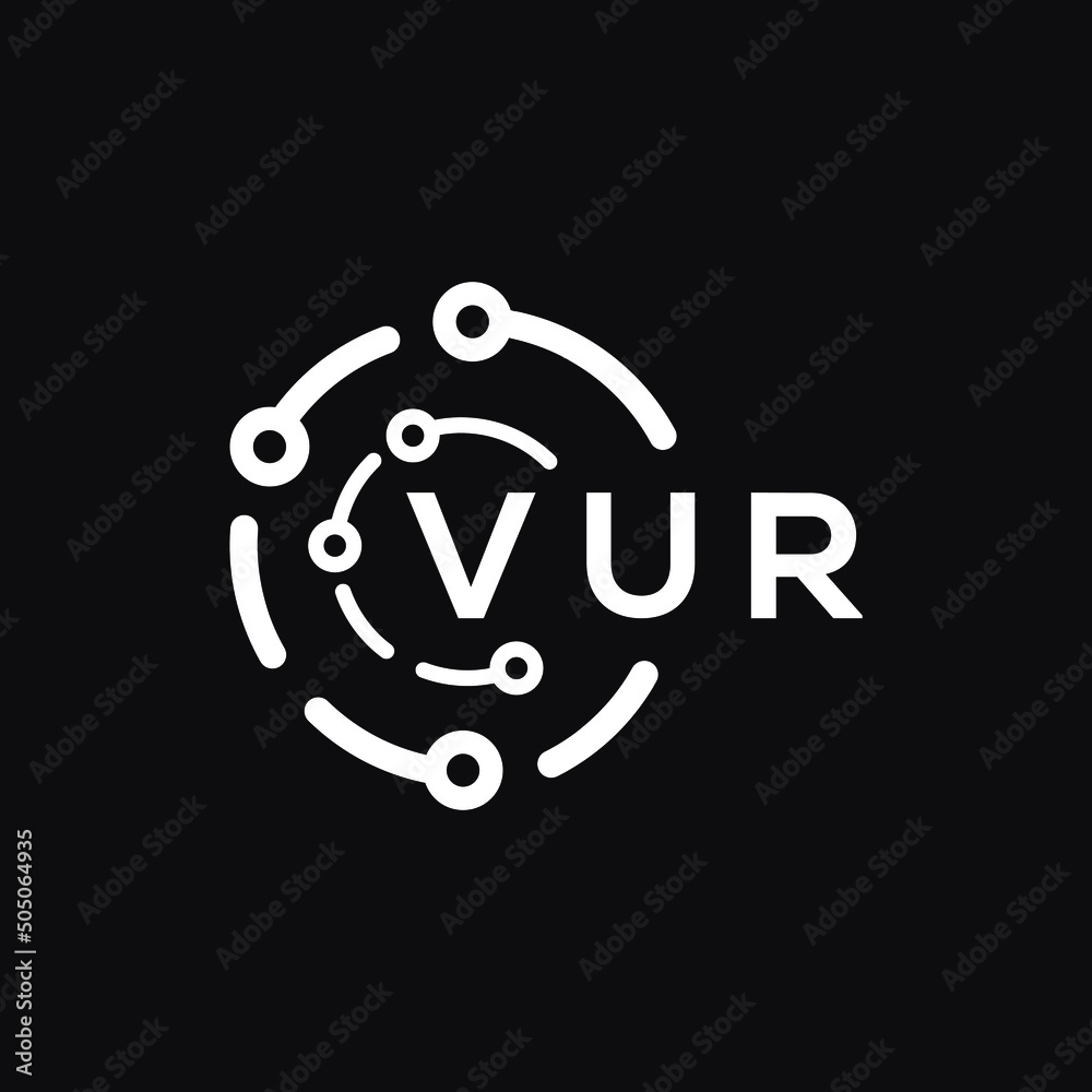 VUR technology letter logo design on black background. VUR creative initials technology letter logo concept. VUR technology letter design.
VUR technology letter logo design on black background. VUR creative initials technology letter logo concept. VUR technology letter design.