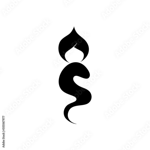 Genie icon logo free vector