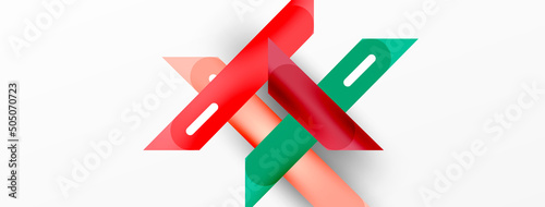 Background overlapping lines. Dynamic lines abstract wallpaper. Straight lines composition vector illustration for wallpaper banner background or landing page