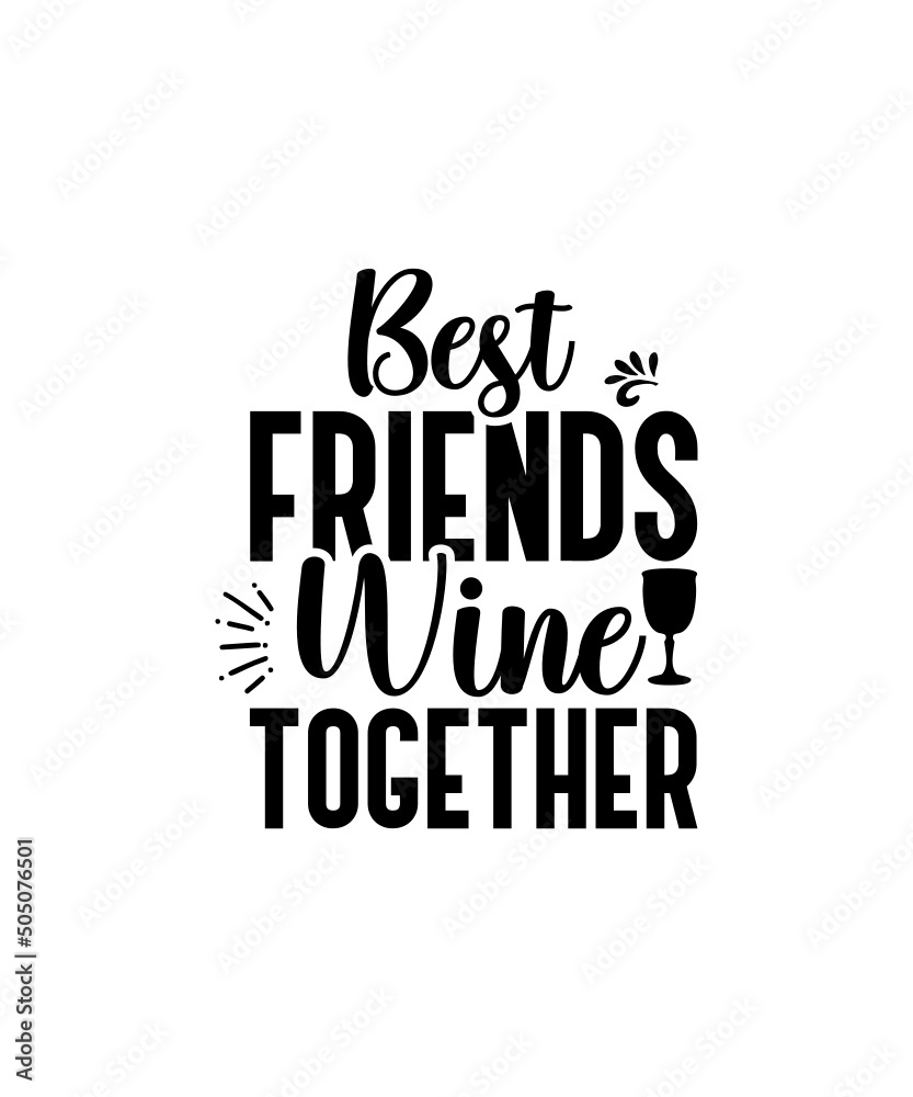 Fototapeta premium Best Friends SVG Bundle, Friendship SVG, Friendship Quotes svg, Friends svg, Besties svg