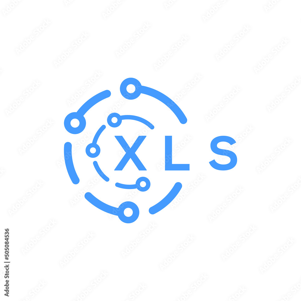 XLS technology letter logo design on white background. XLS creative initials technology letter logo concept. XLS technology letter design. XLS technology letter logo design on white background. XLS creative initials technology letter logo concept. XLS technology letter design.