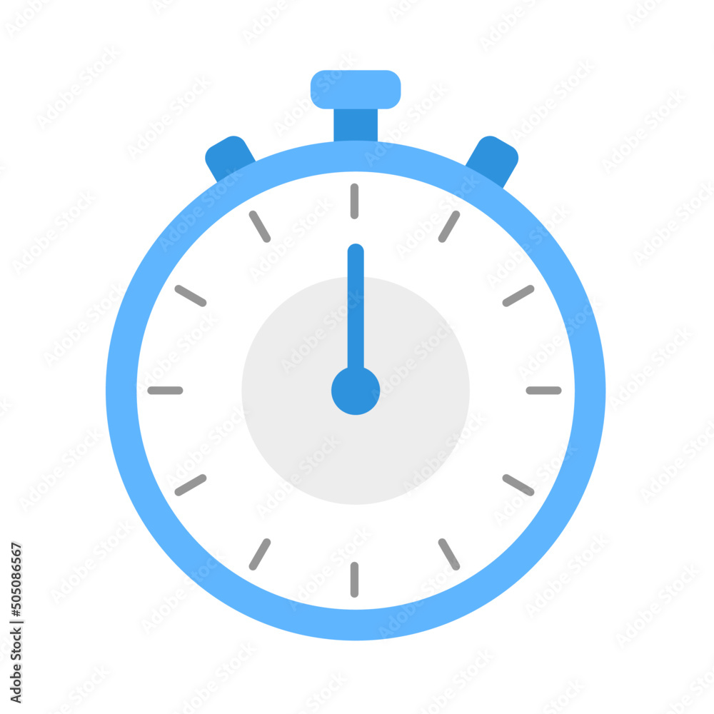 stop watch flat icon vector illustration stop watch flat icon vector illustration
