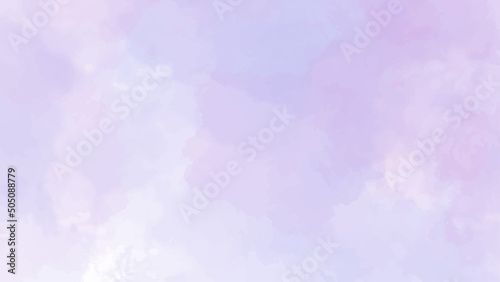 Photographie Purple watercolor background for your design, watercolor background concept, vector