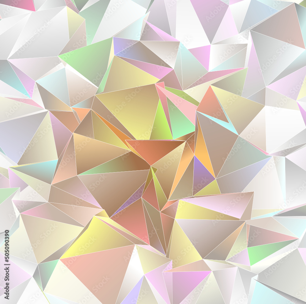 abstract background. Design wallpaper. 3d mosaic triangles. vector