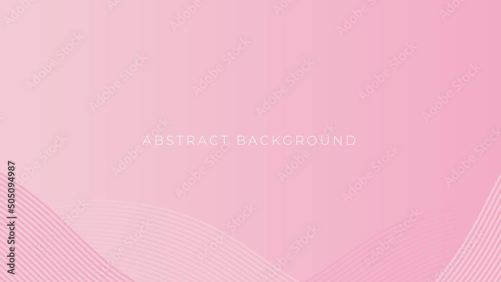 Soft gradient waves simple background. Abstract pink background with curve lines Soft gradient waves simple background. Abstract pink background with curve lines