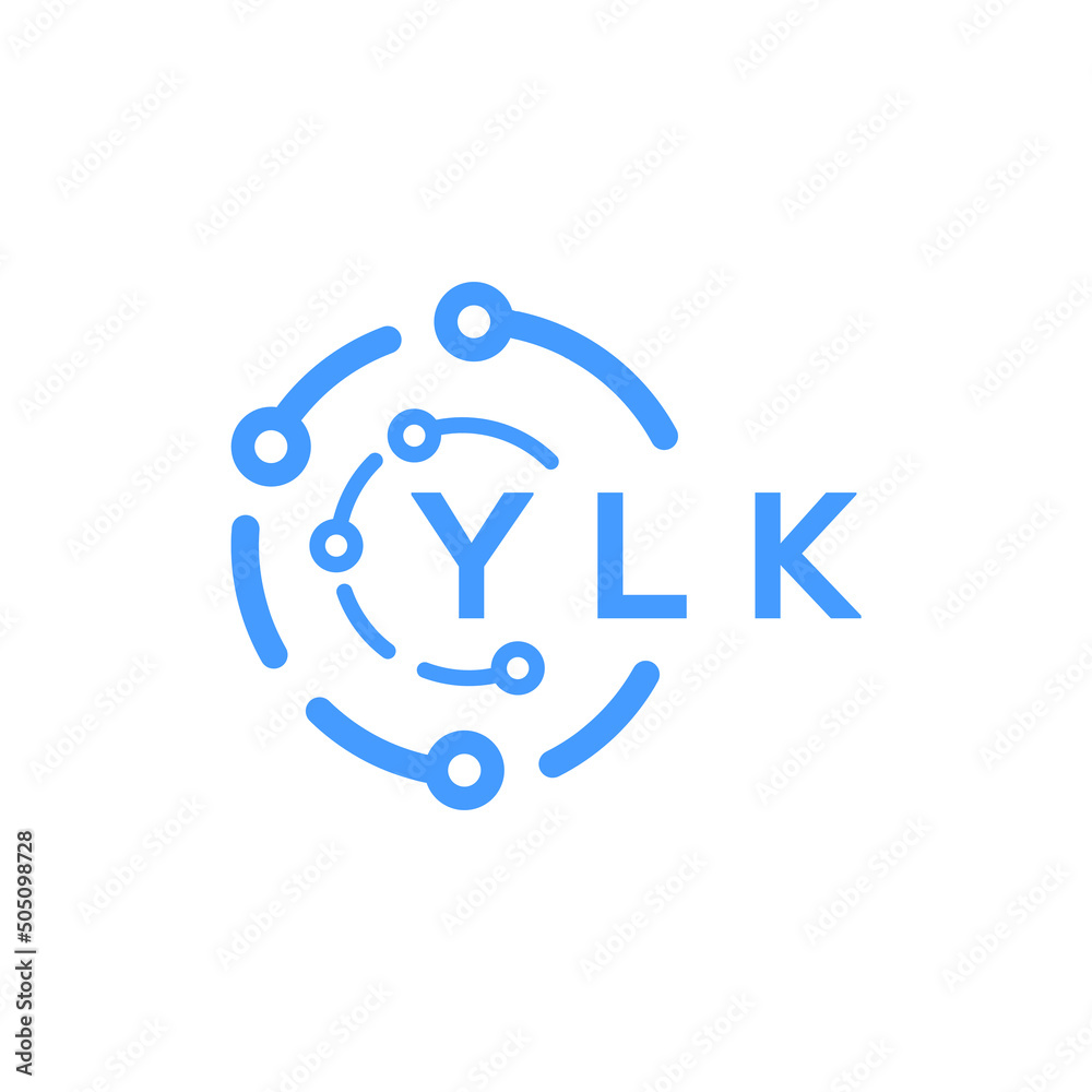 YLK technology letter logo design on white background. YLK creative initials technology letter logo concept. YLK technology letter design. YLK technology letter logo design on white background. YLK creative initials technology letter logo concept. YLK technology letter design.